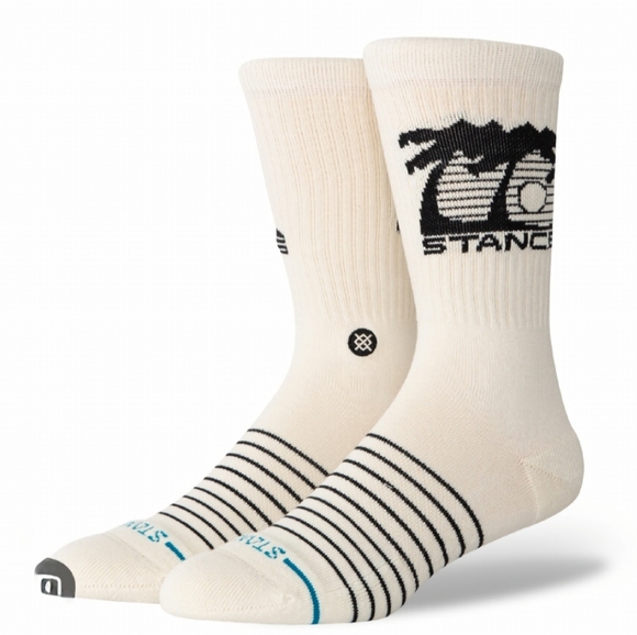 NWT Stance Cream Socks - Picture 3 of 7